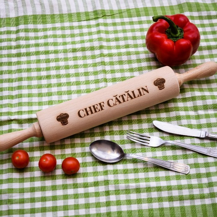 Mestolo in legno personalizzato - Chef