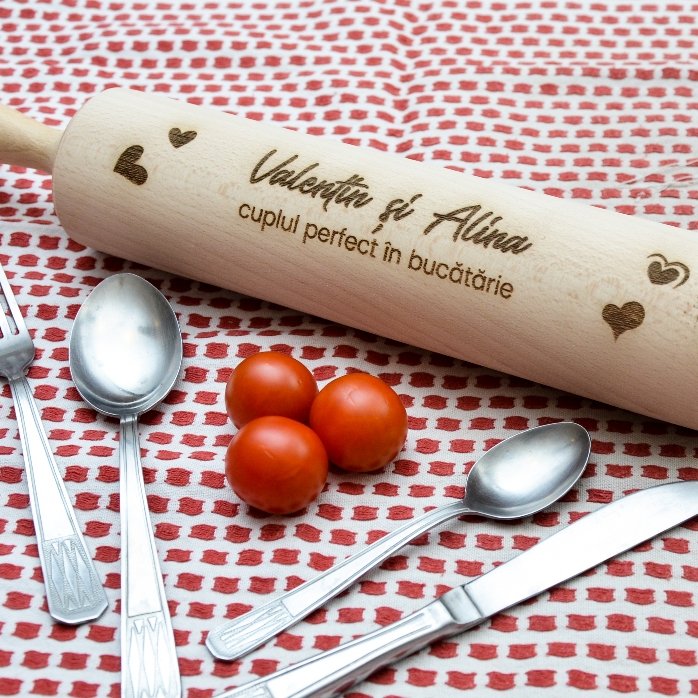 Tiraboccoli in legno personalizzato per coppie