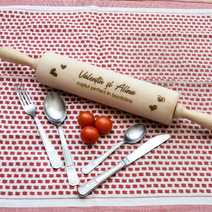 Tiraboccoli in legno personalizzato per coppie