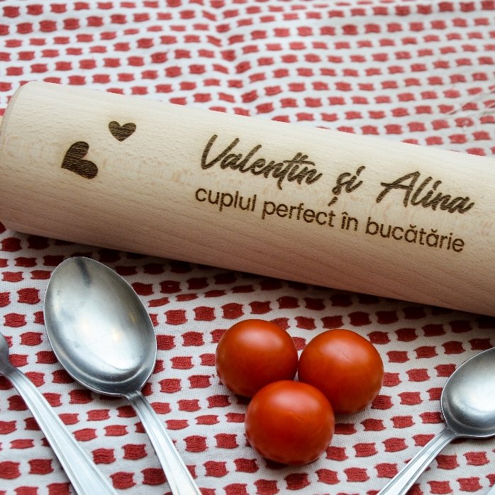 Tiraboccoli in legno personalizzato per coppie