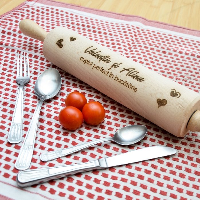 Tiraboccoli in legno personalizzato per coppie