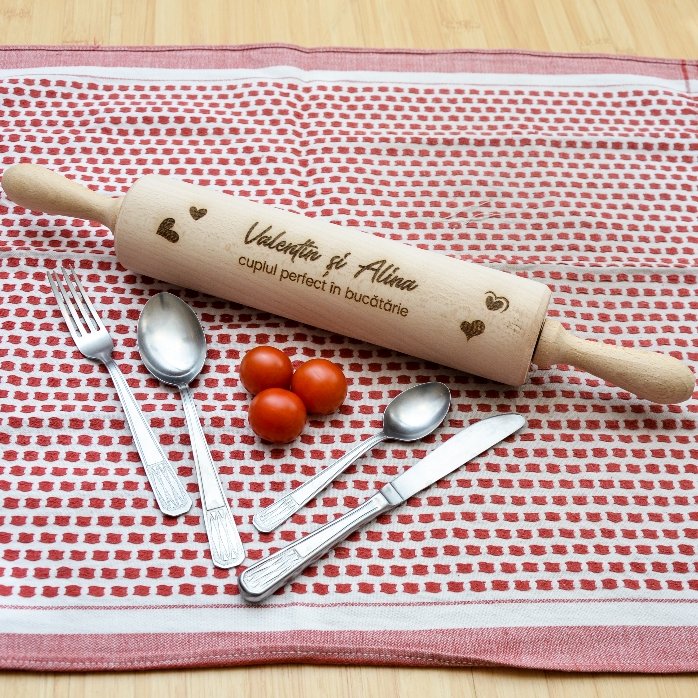 Tiraboccoli in legno personalizzato per coppie