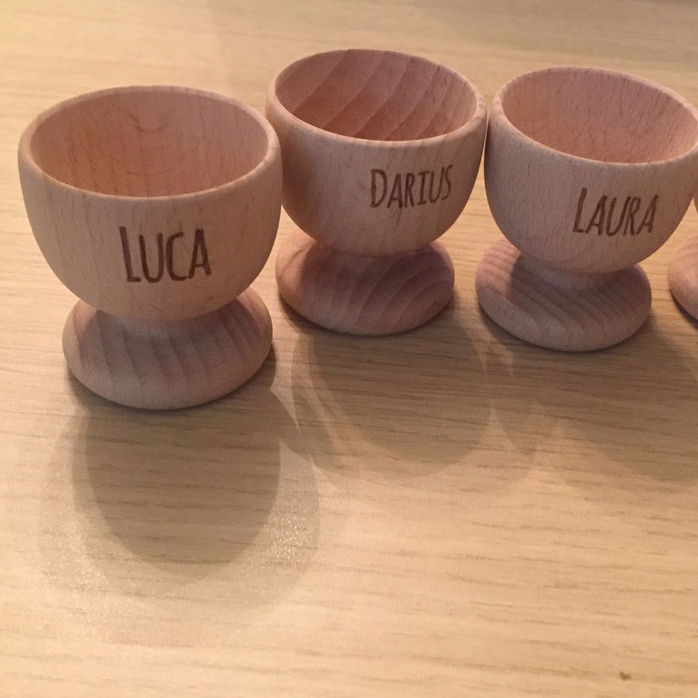 Portauova personalizzato per coppie