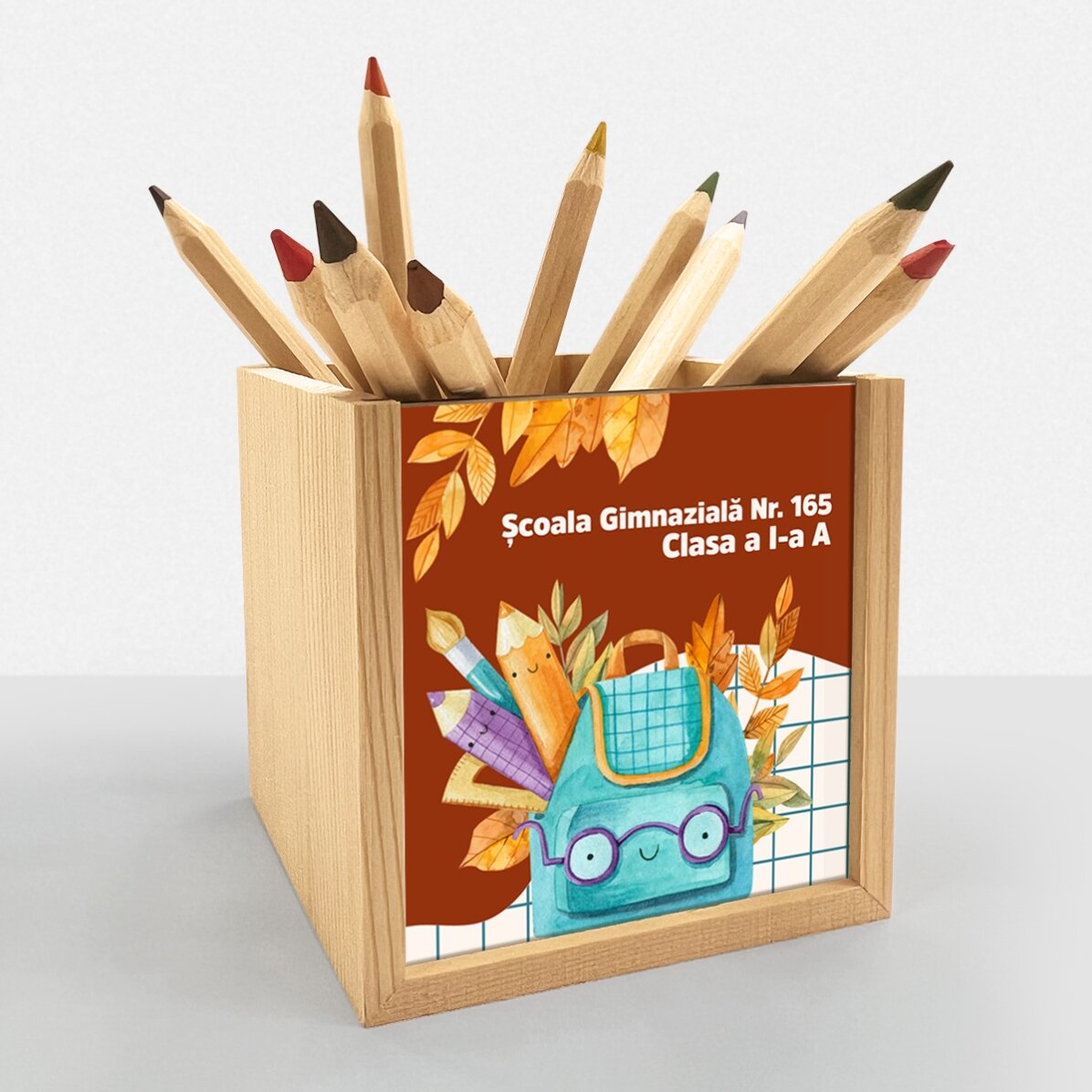 Portamatite personalizzato con scritta