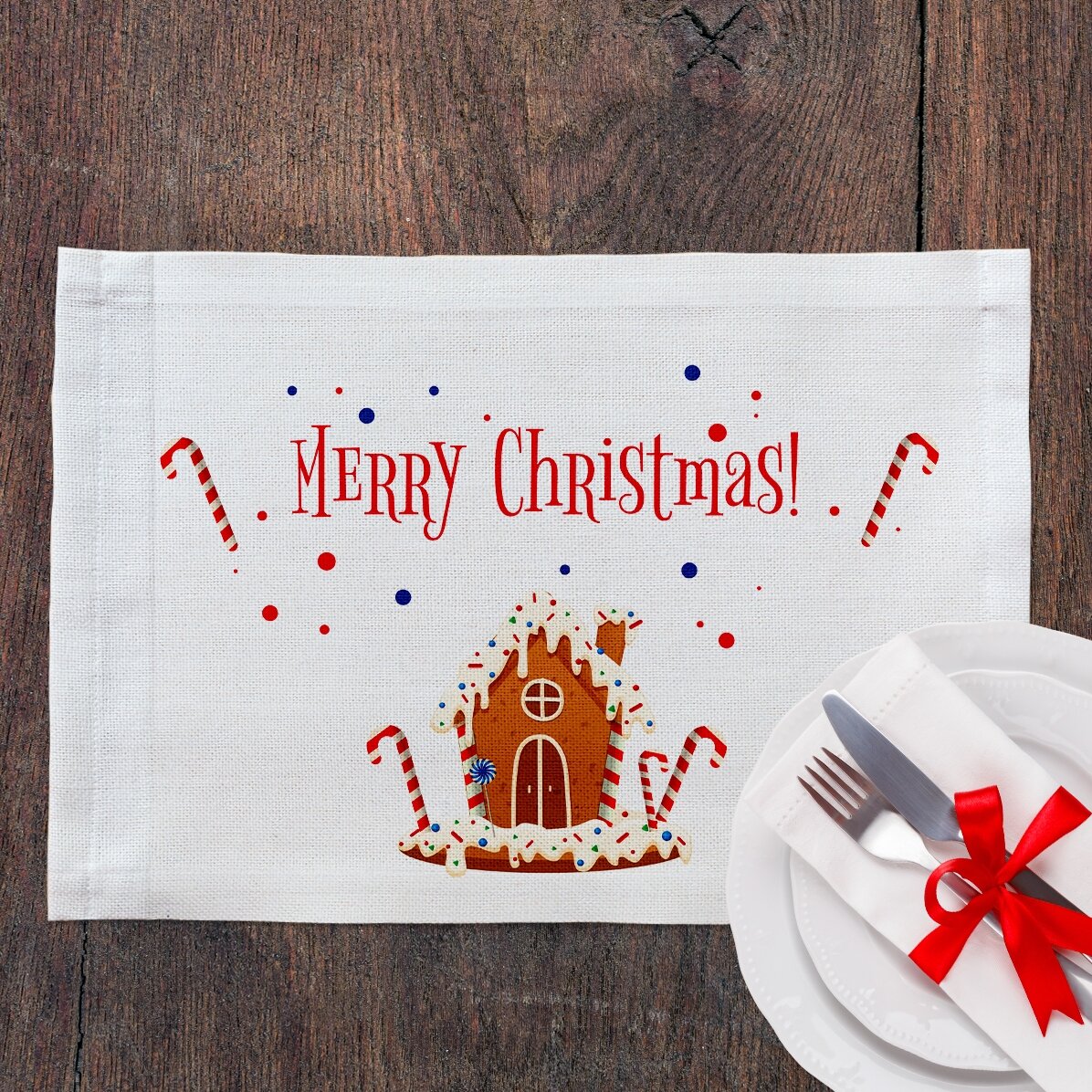 Portapiatto personalizzato - Gingerbread