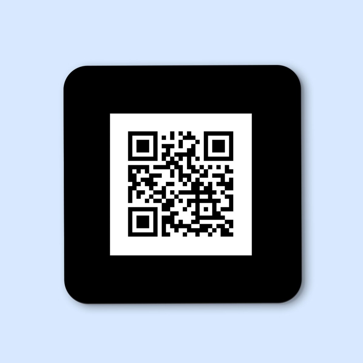 Portabicchieri personalizzato con codice QR