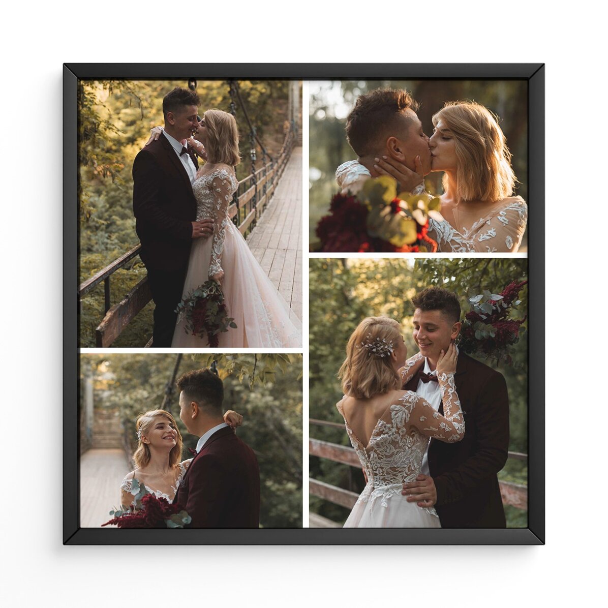 Quadro personalizzato con 4 foto