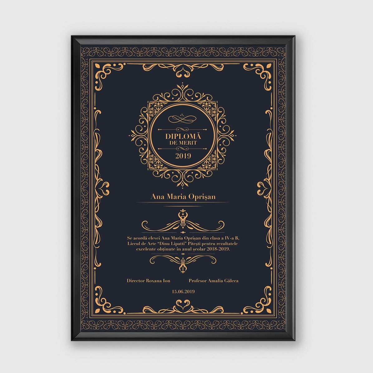 Quadro personalizzato - Diploma