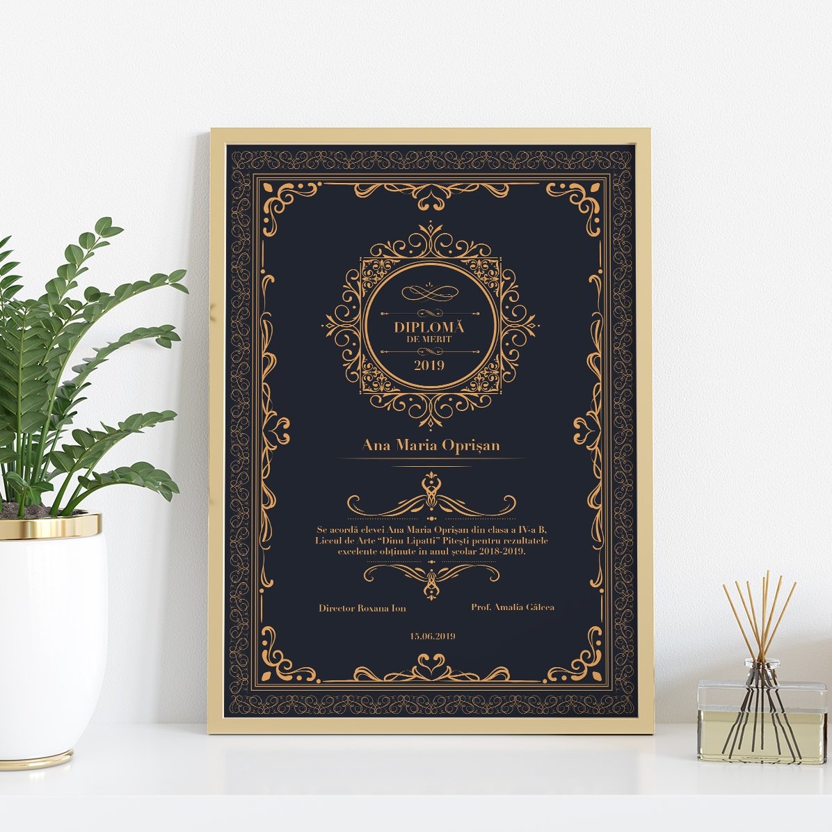 Quadro personalizzato - Diploma