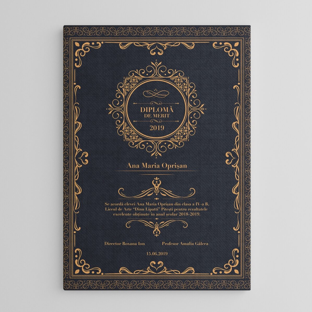 Quadro personalizzato - Diploma