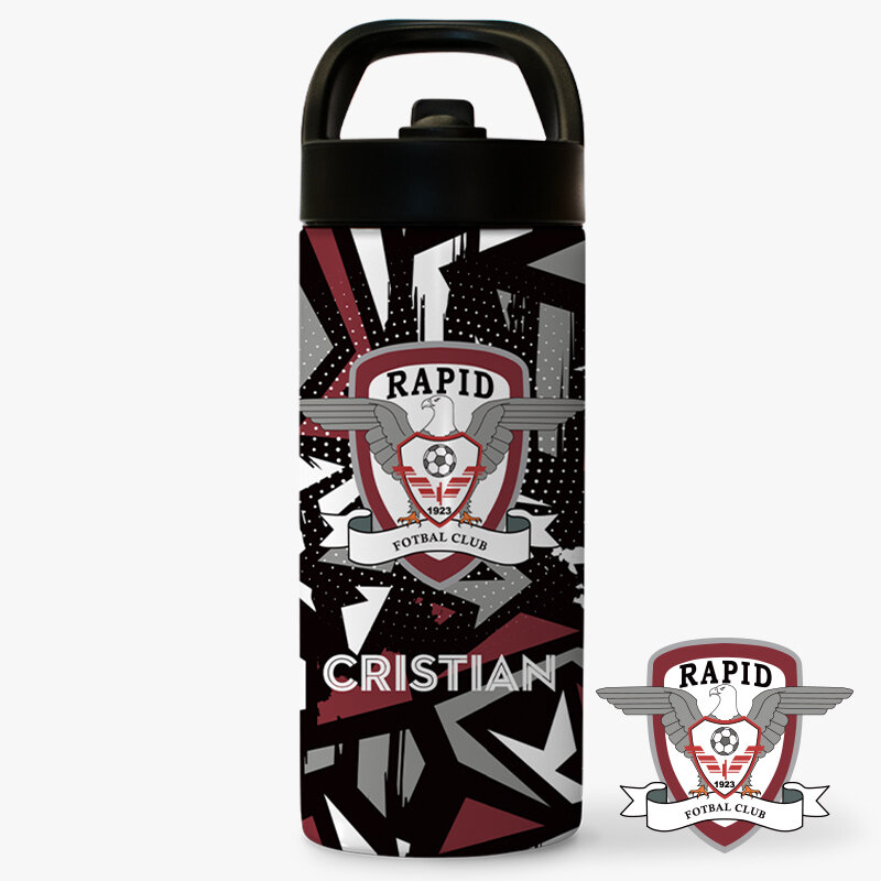 Thermos personalizzati con licenza ufficiale - FC Rapid 1923