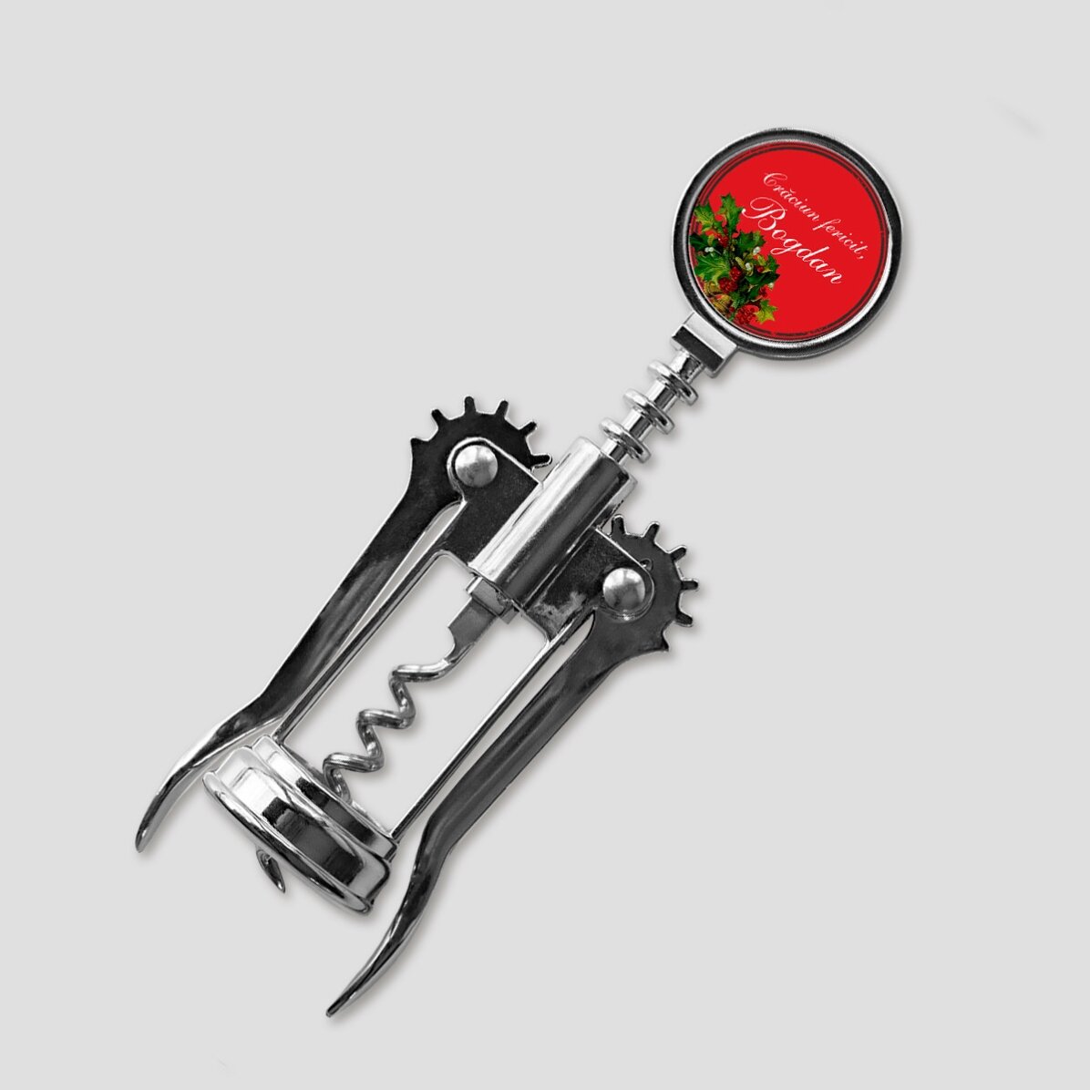 Cavatappi personalizzato con scritta - Babbo Natale