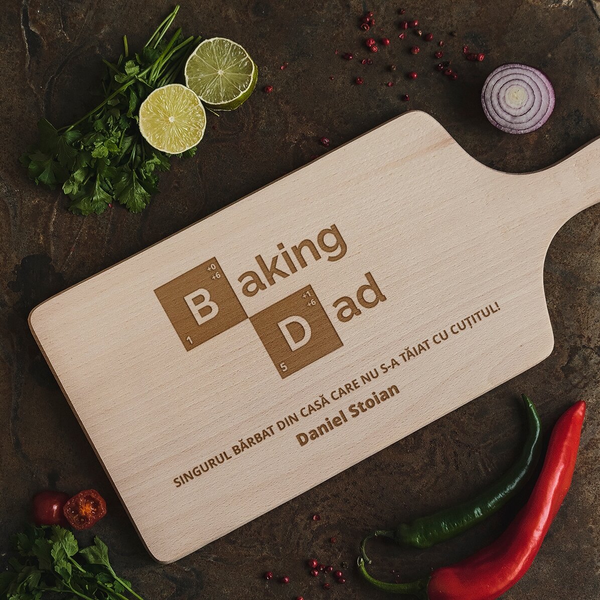 Tagliere personalizzato - Baking Person