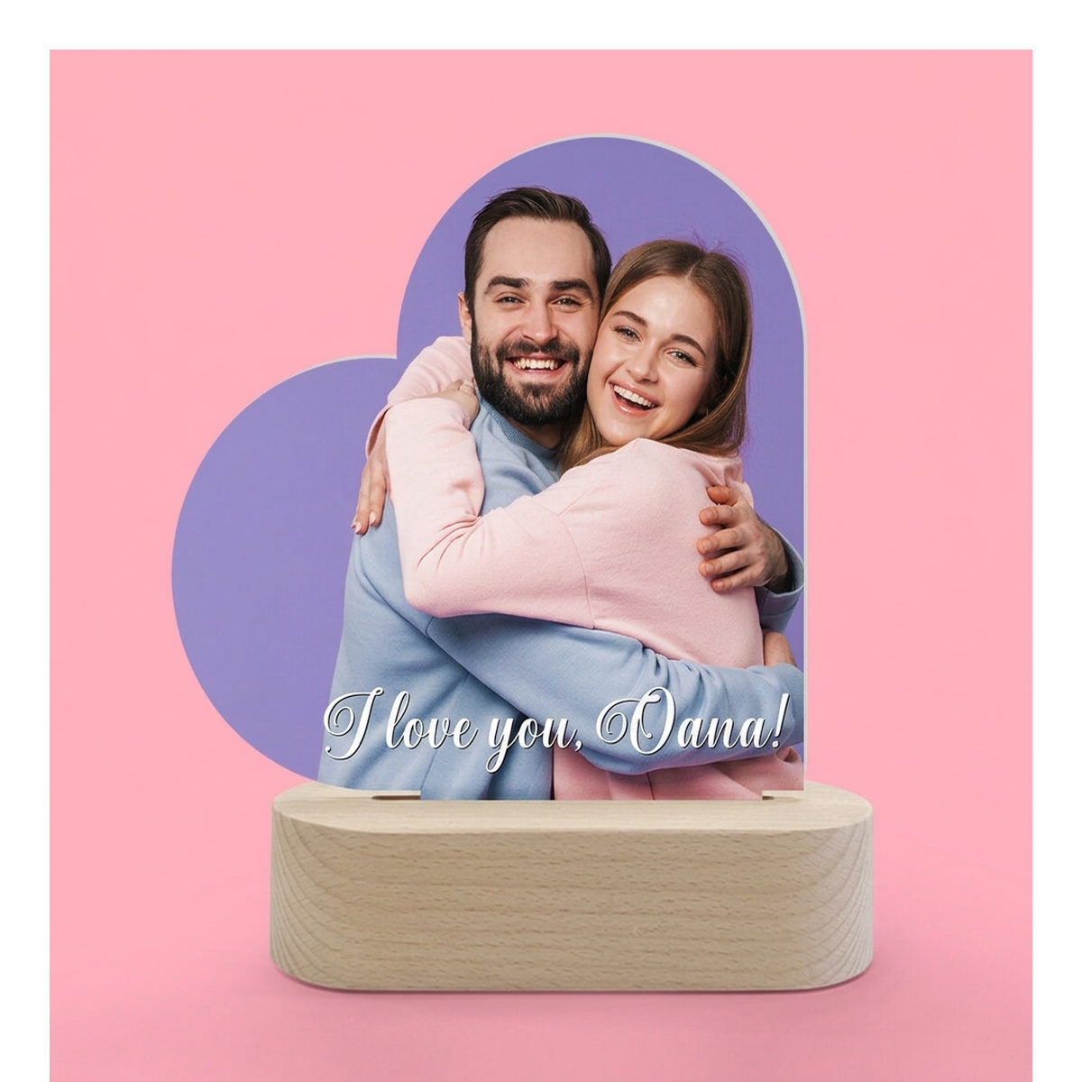 Lampada da comodino a LED personalizzata