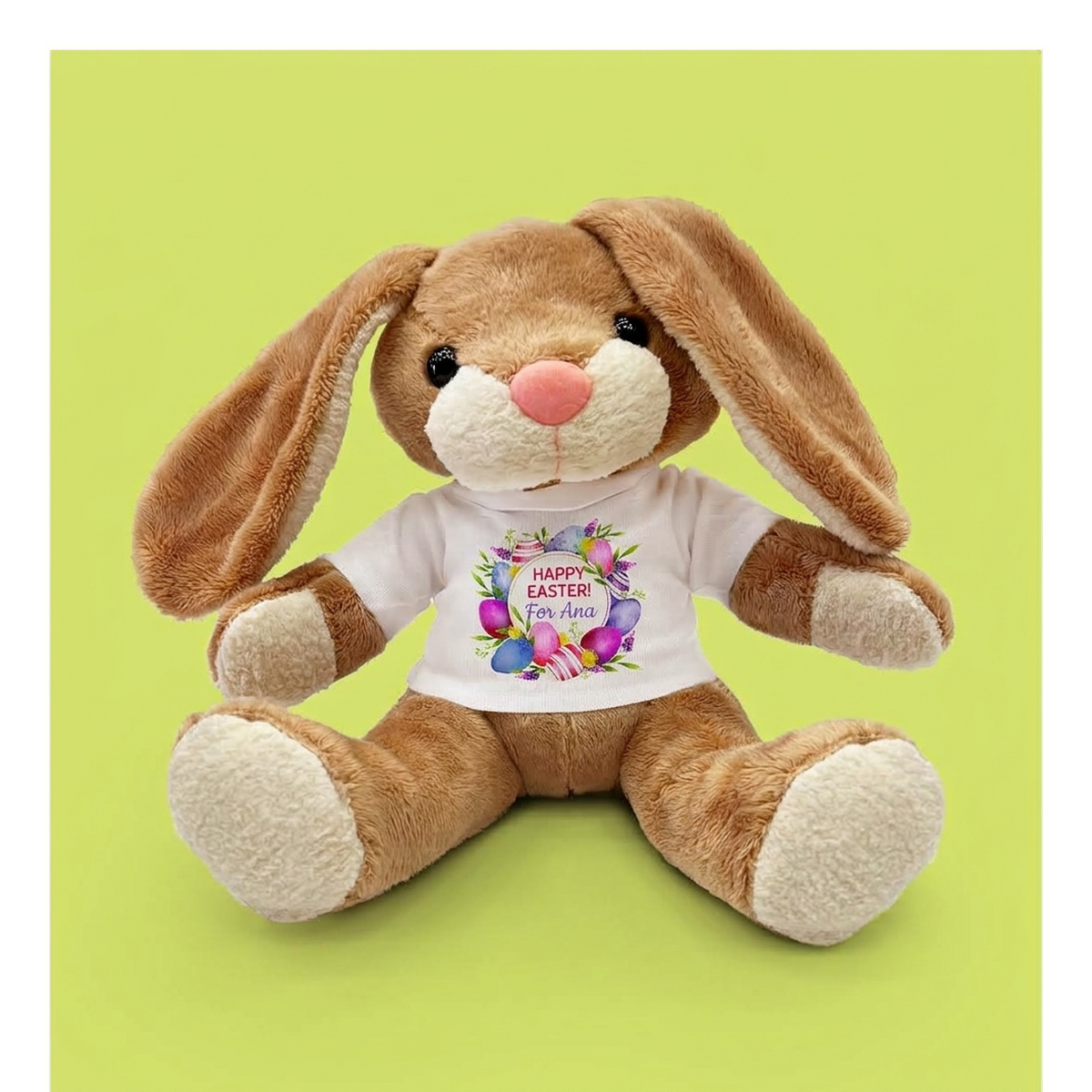 Coniglietti di peluche personalizzati