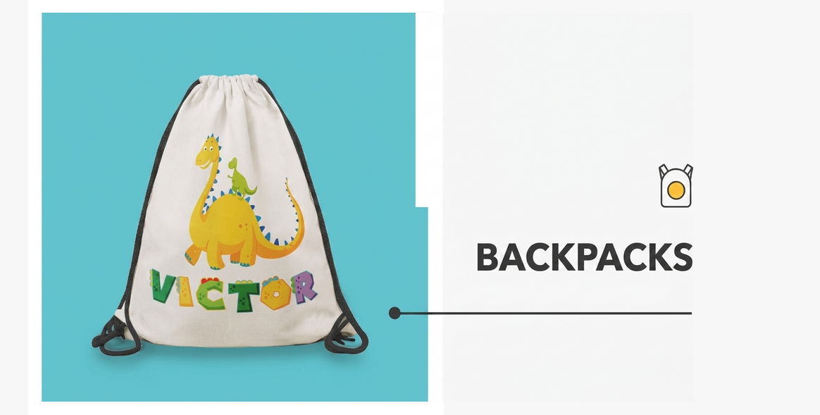 Zaini personalizzati