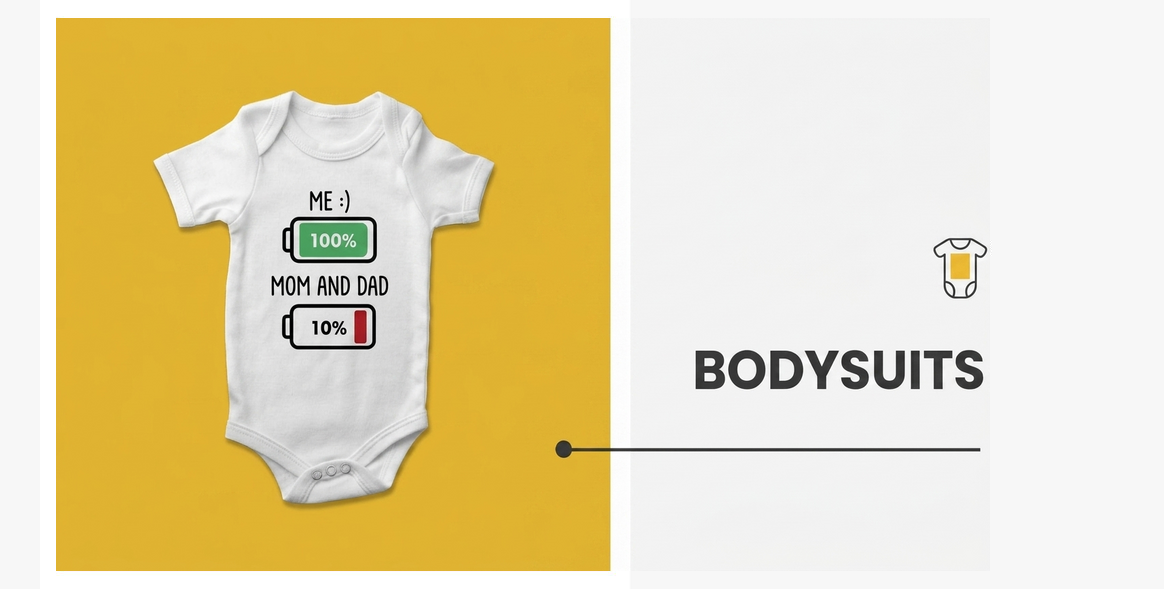Body personalizzati per bambini