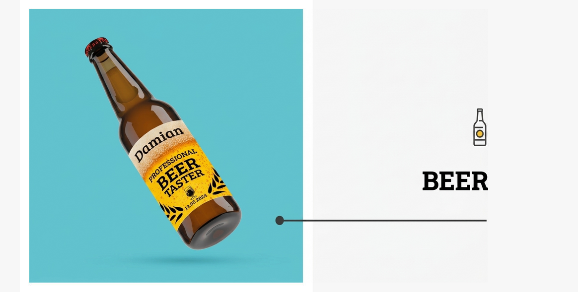 Birra artigianale personalizzata