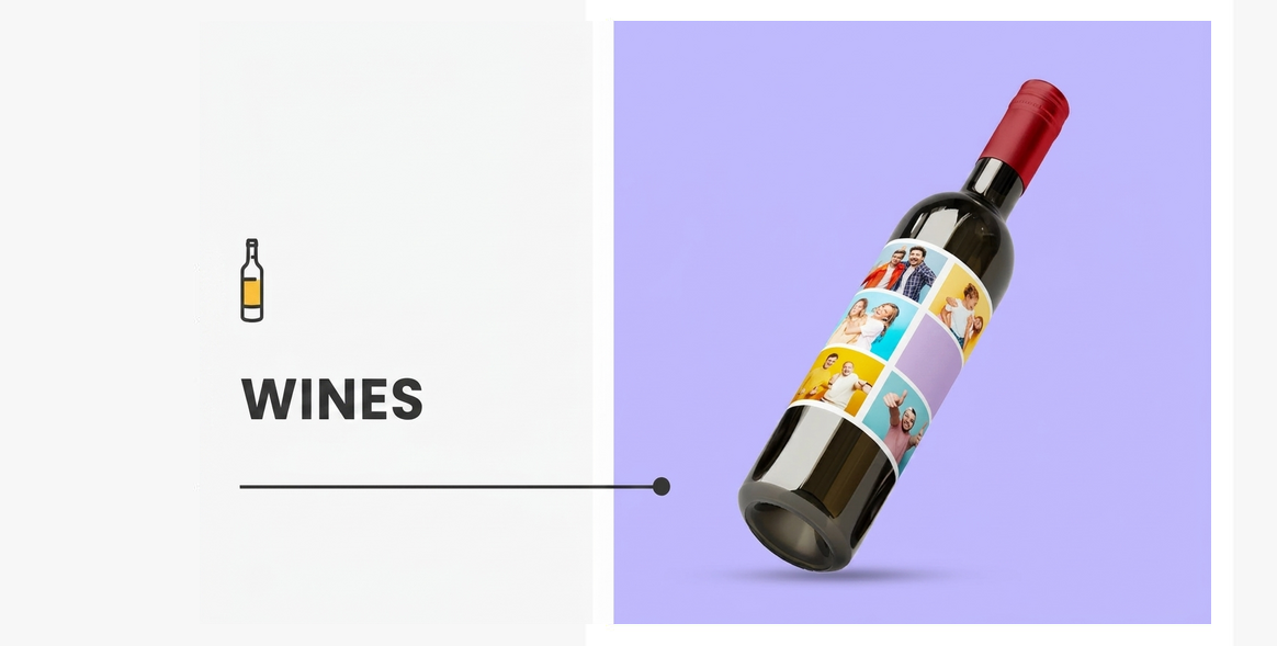 Tutti i vini personalizzati