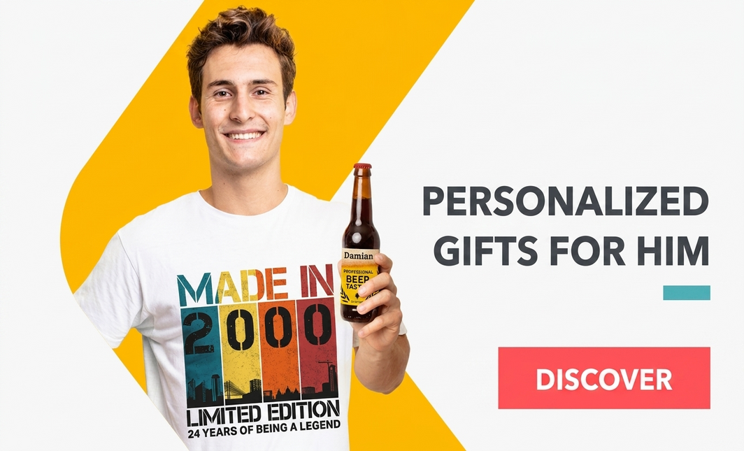 Regali personalizzati per lui
