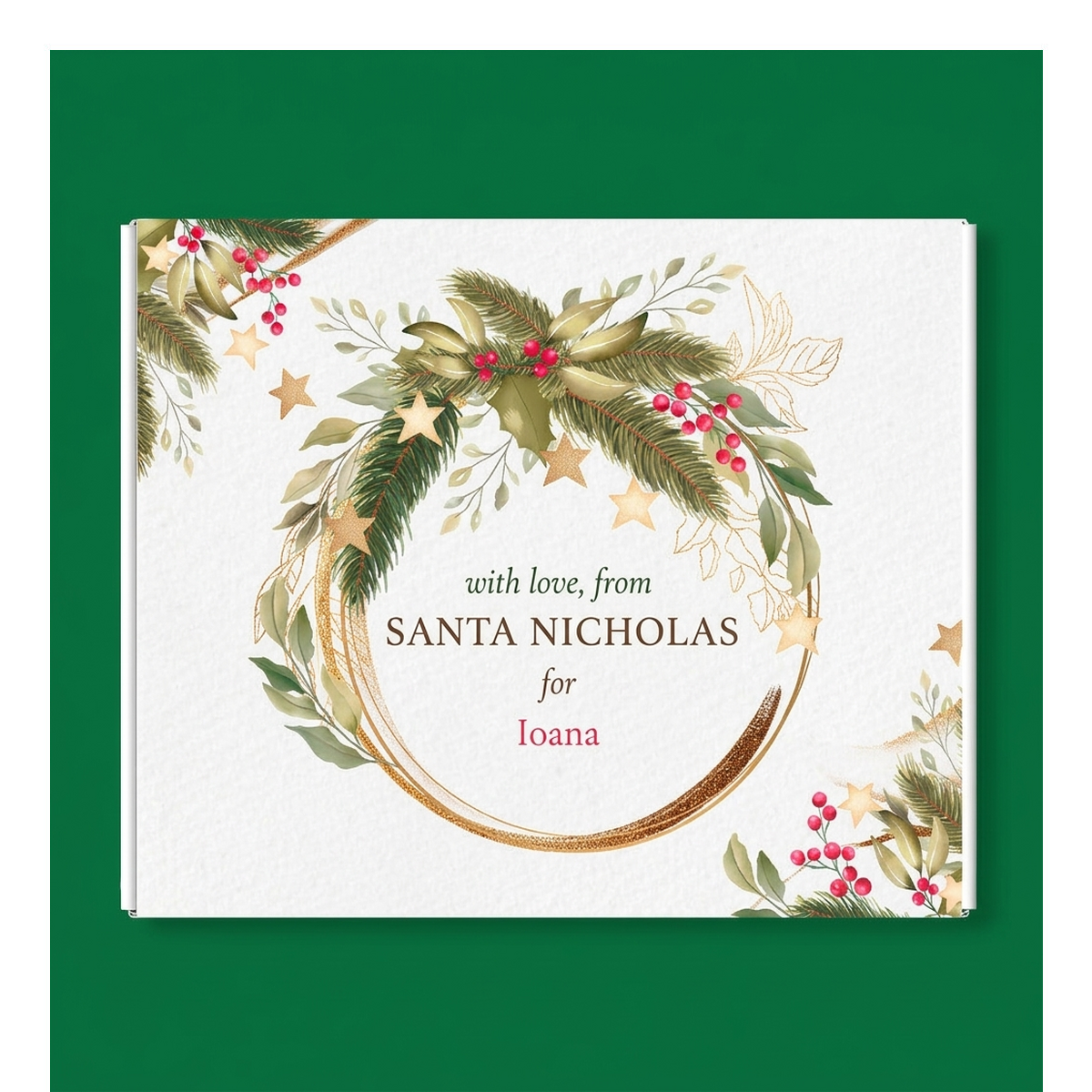 Scatole di caramelle personalizzate di San Nicola