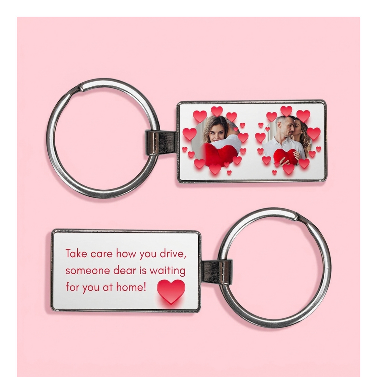 Portachiavi personalizzati per San Valentino