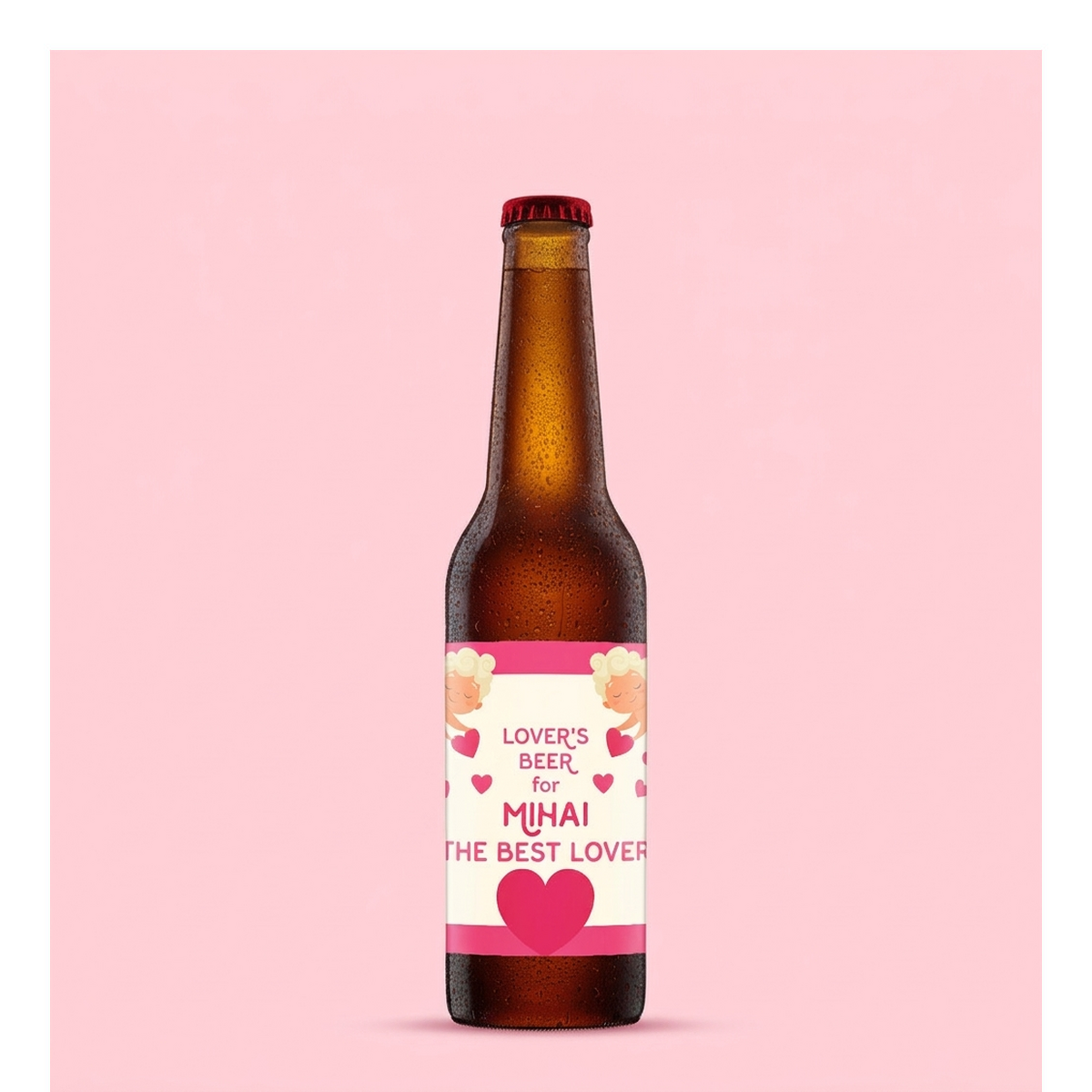 Birra personalizzata per San Valentino