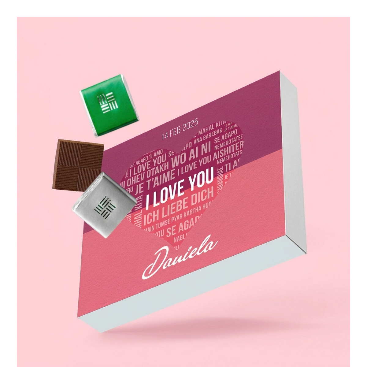 Scatole di cioccolatini per San Valentino