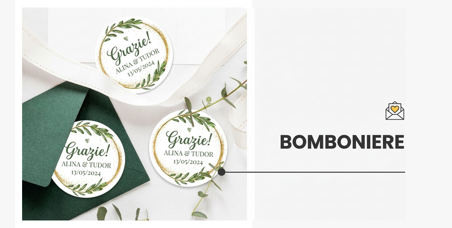 Bomboniere personalizzate per eventi