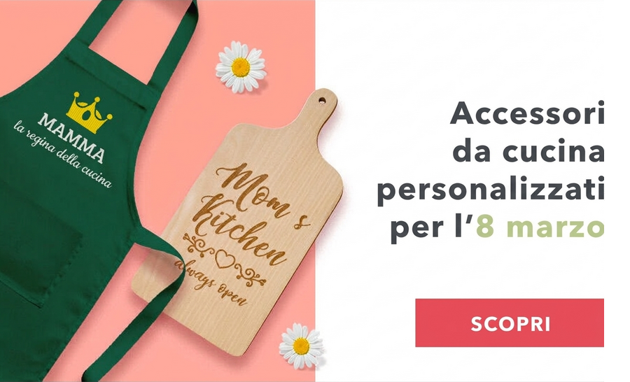 Accessori da cucina personalizzati per l
