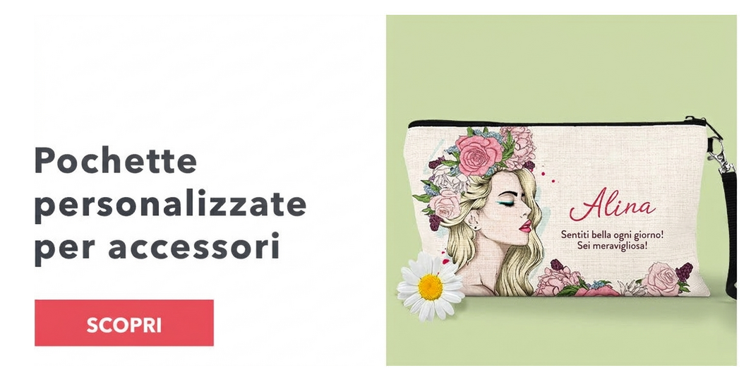 Borsette personalizzate per accessori