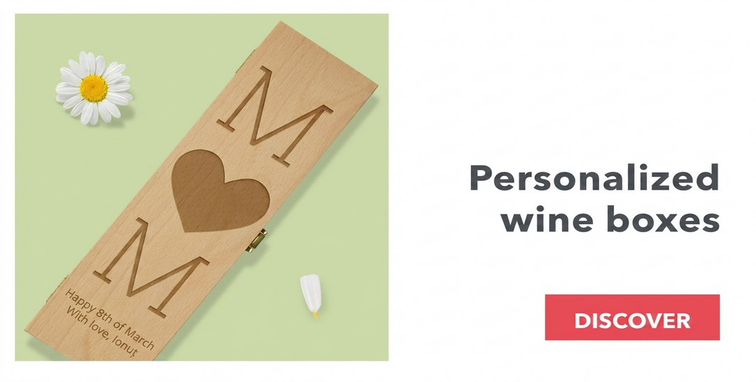 Scatole di vino personalizzate per l