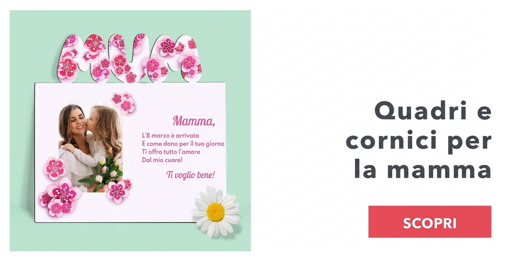 Quadri e cornici per la mamma