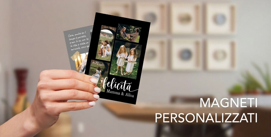 Magneti da frigo personalizzati