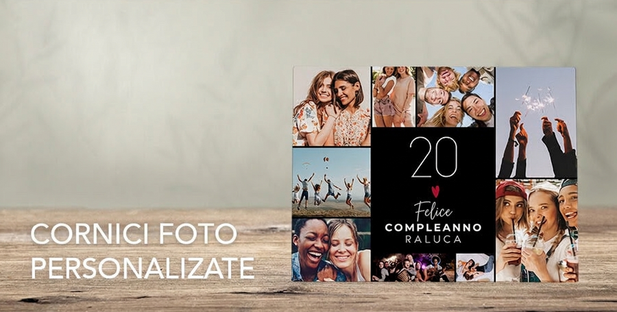 Cornici per foto personalizzate