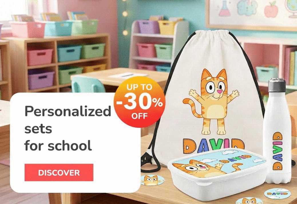 Set personalizzati per la scuola e l
