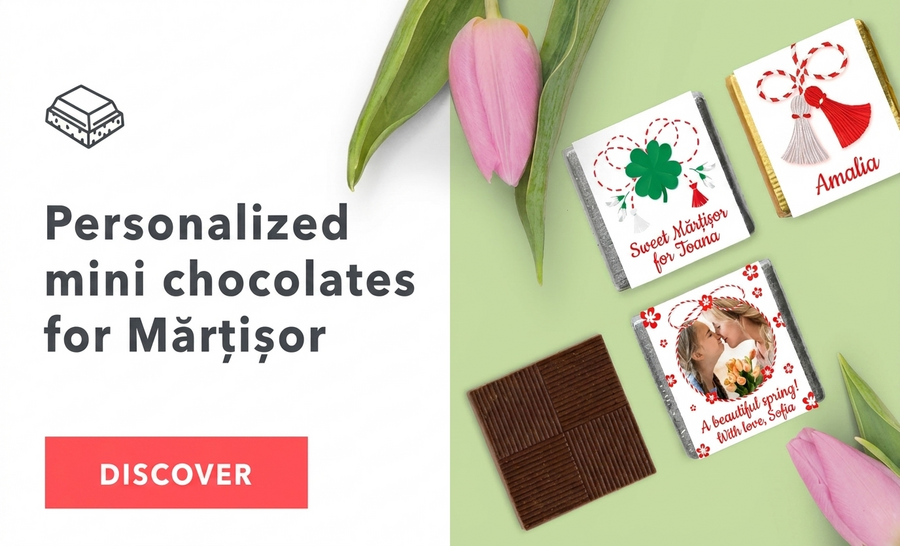 Mini cioccolatini personalizzati