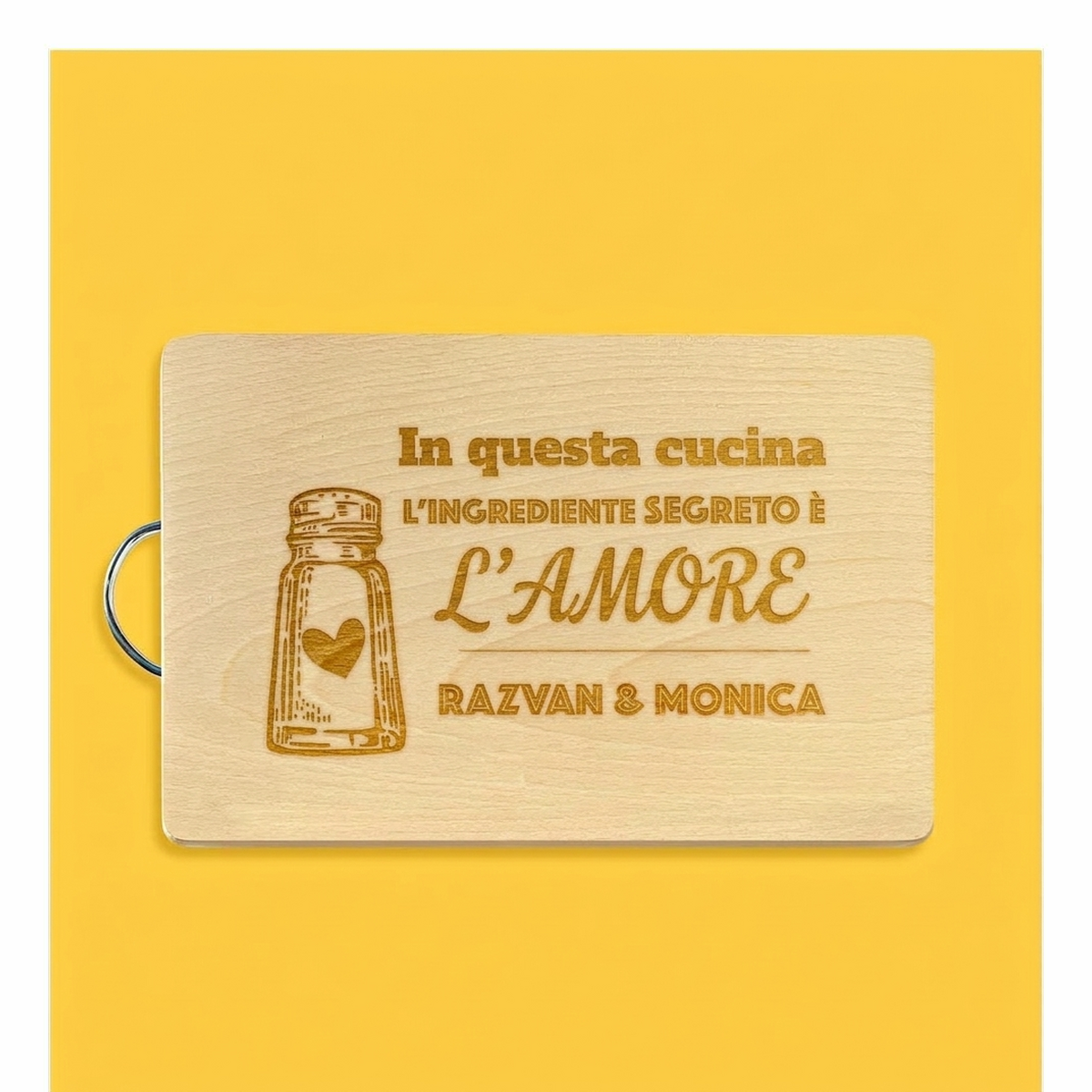 Taglieri rettangolari con manico personalizzati