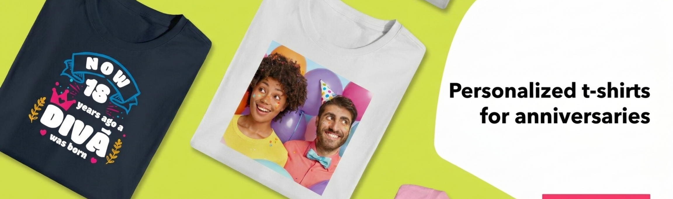 Magliette personalizzate per i compleanni