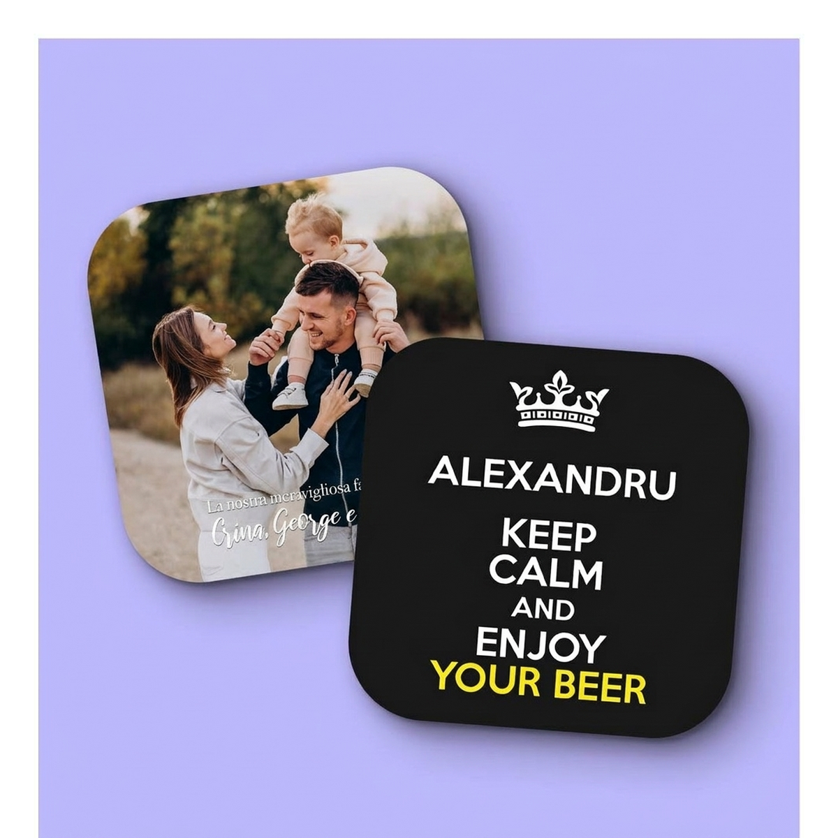 Sottobicchieri personalizzati