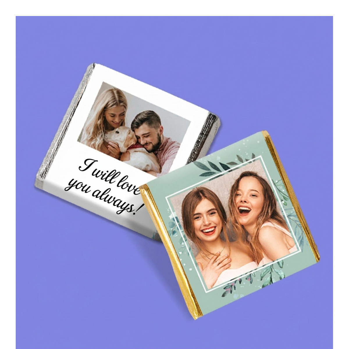 Mini cioccolatini personalizzati