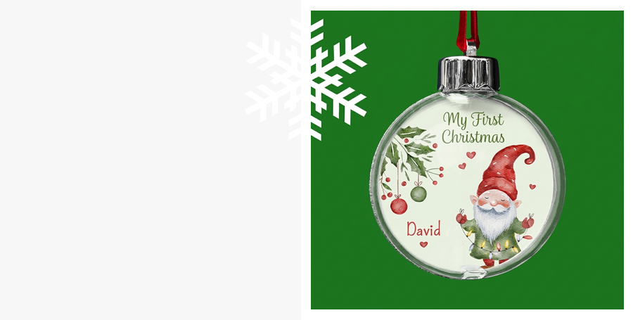 Palline di Natale personalizzate