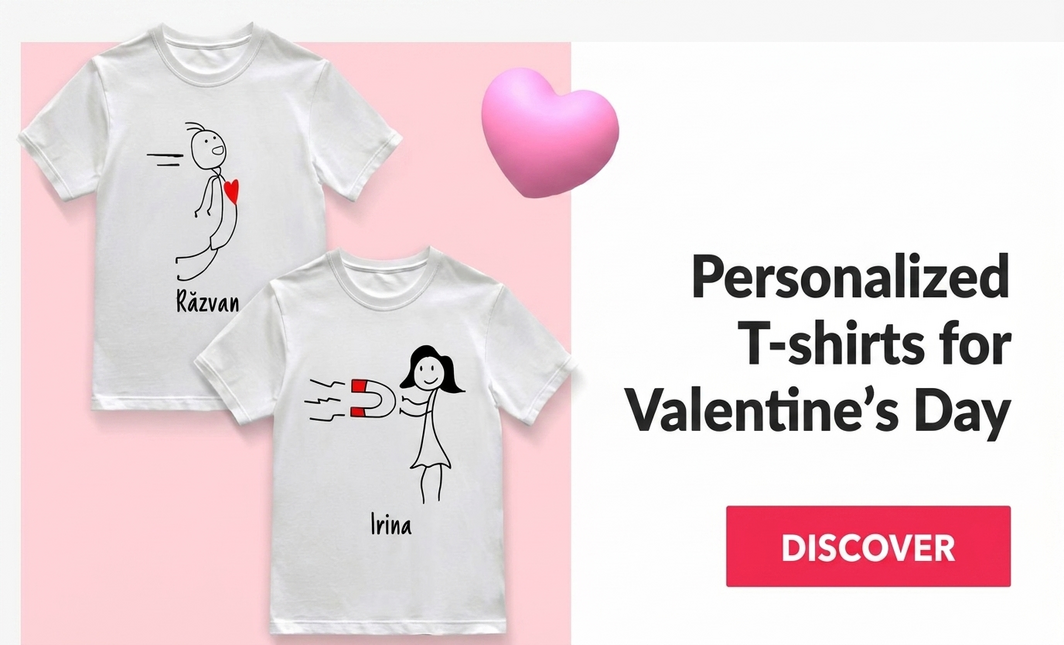 Magliette per San Valentino