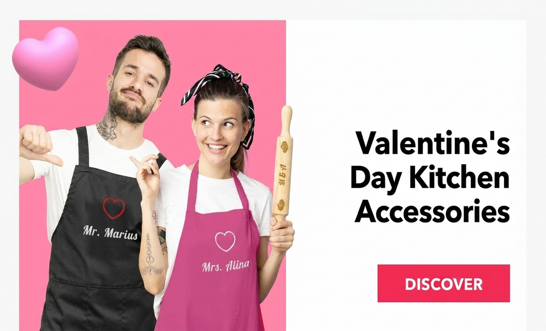 Accessori da cucina per San Valentino