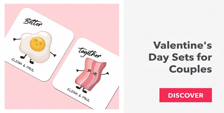 Set per coppie per San Valentino