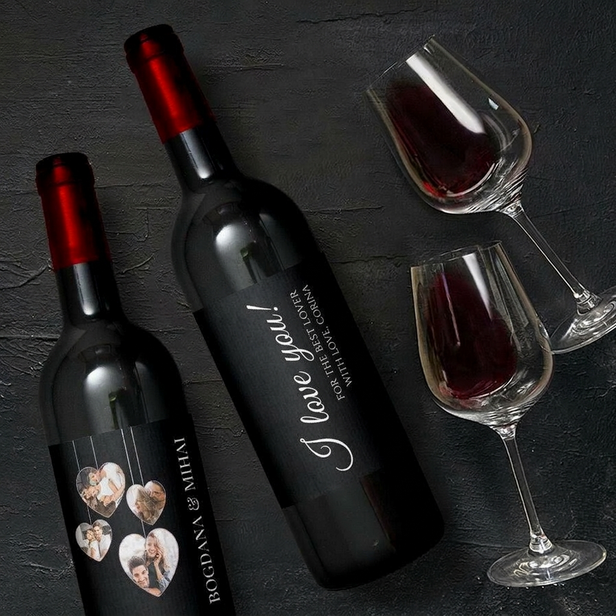 Vini personalizzati per il fidanzato