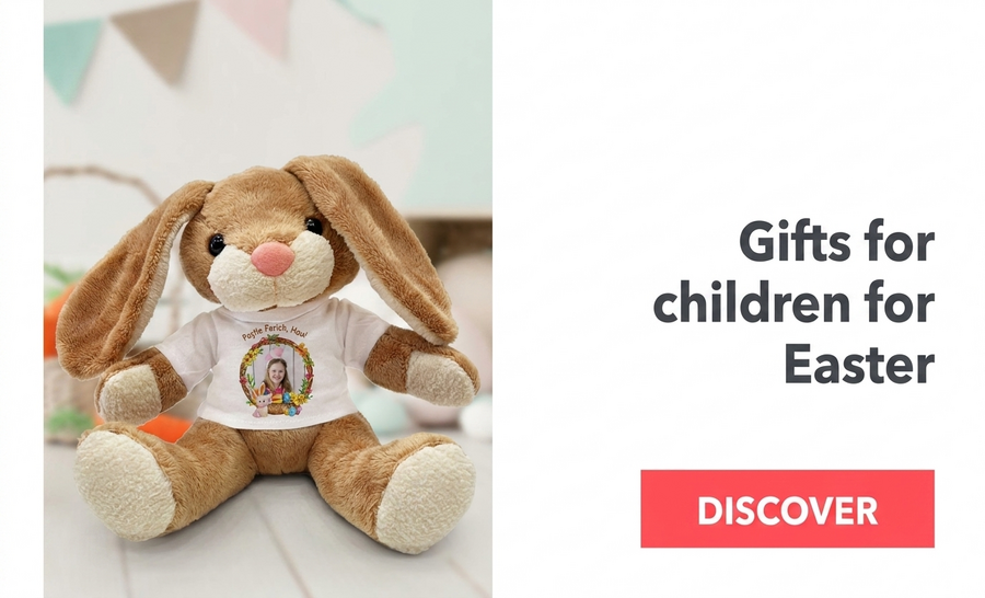 Regali personalizzati per i bambini a Pasqua