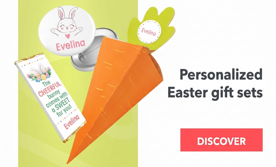 Set regalo personalizzati per Pasqua