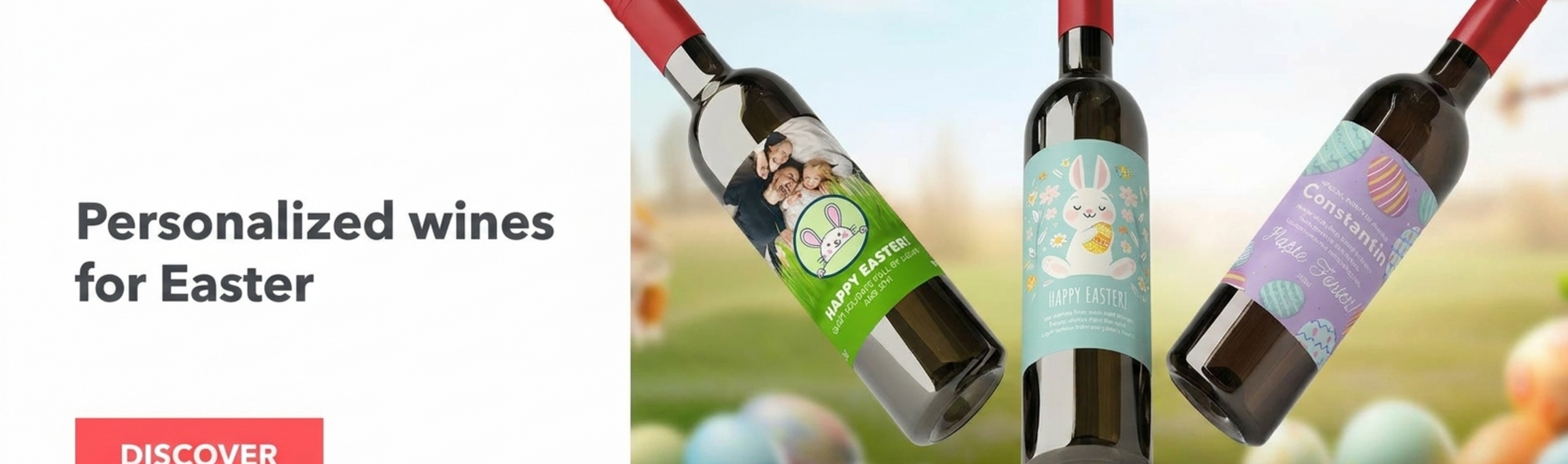 Vini personalizzati per Pasqua