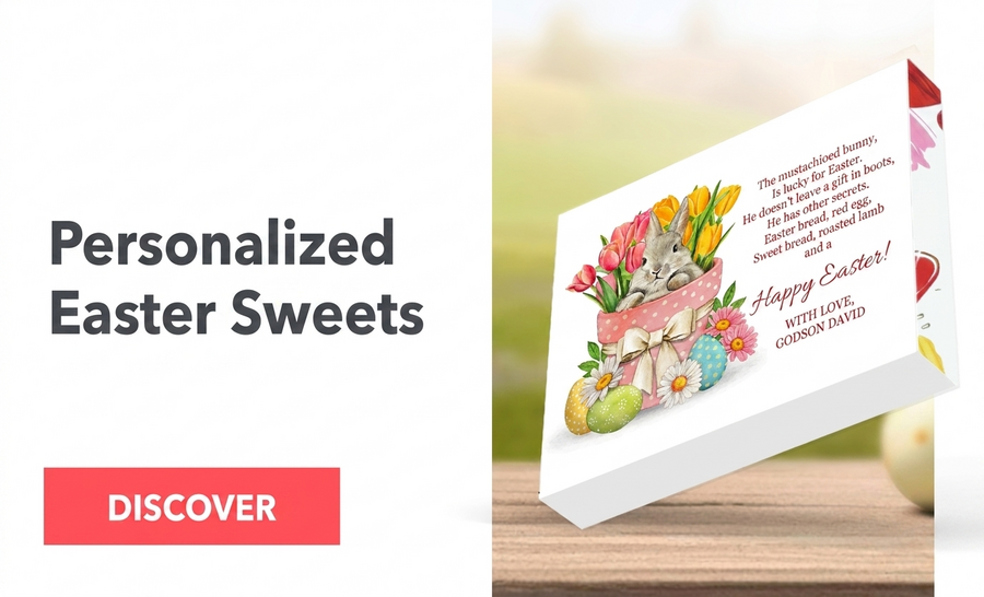 Dolci personalizzati per Pasqua